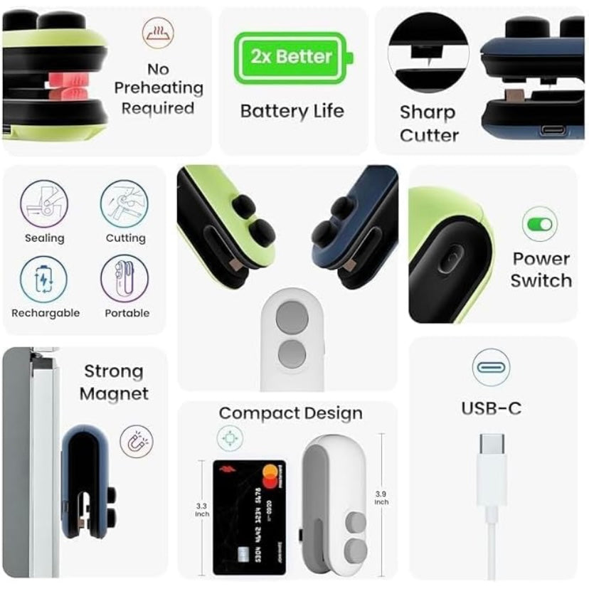 The Culinary House - Rechargeable Bag Sealing Machine