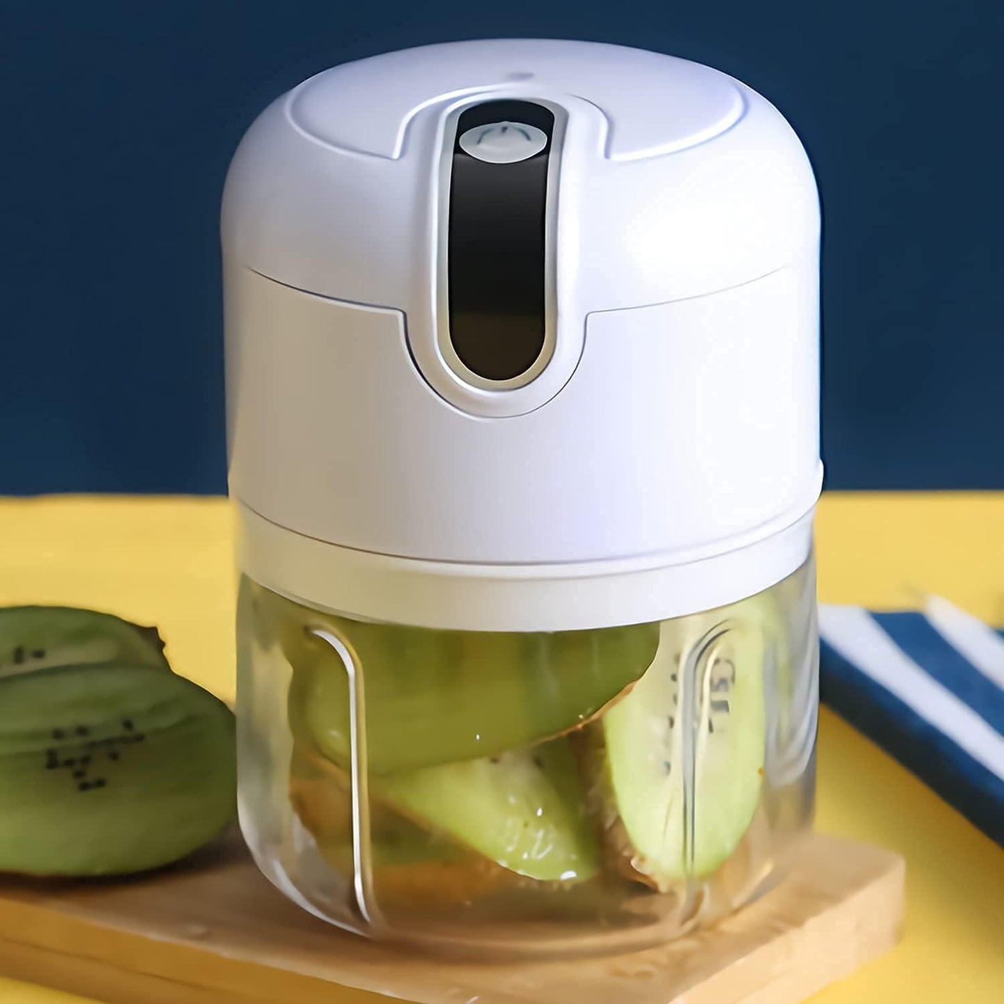 The Culinary House Mini Electric Meat/Garlic Chopper Portable Food Processor
