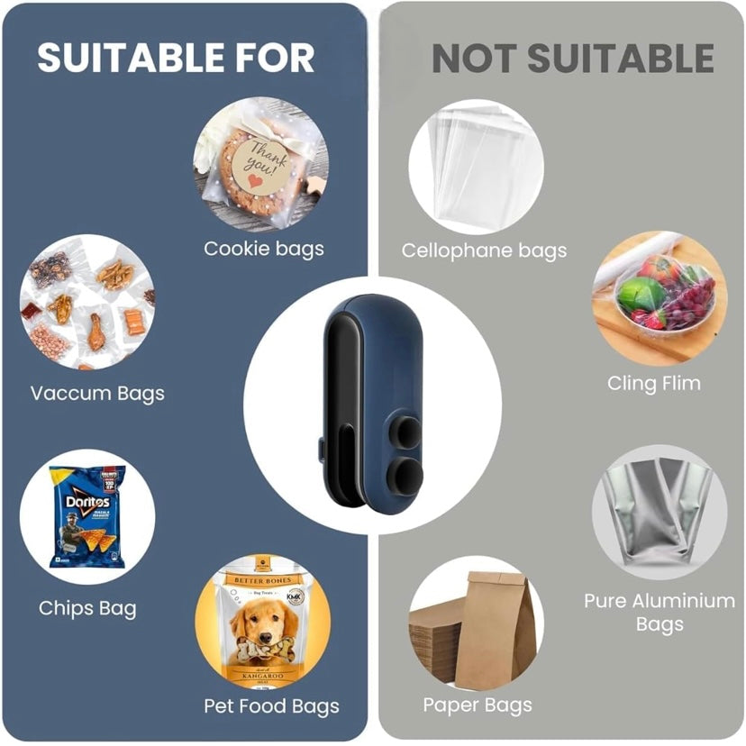 The Culinary House - Rechargeable Bag Sealing Machine